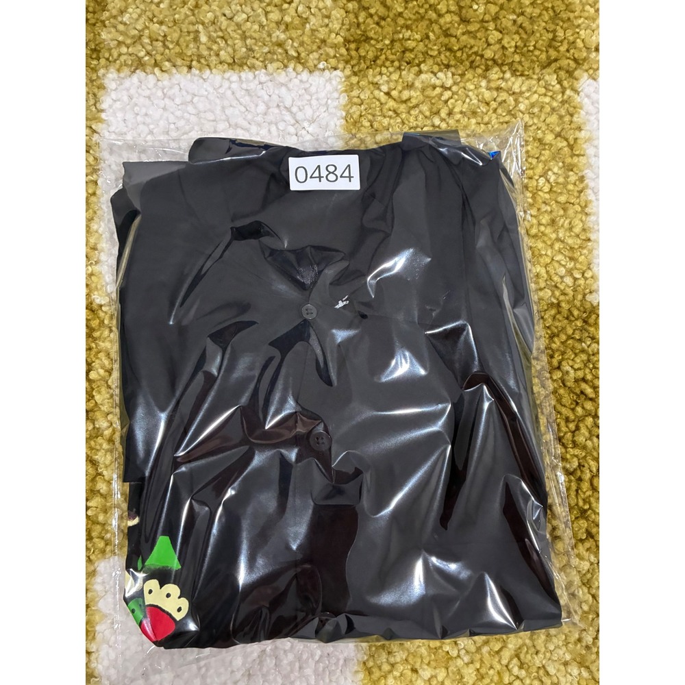 Ed Hardy Love Kills Slowly Black Viscose Button Up Shirt Panther Tattoo XL NEW - Picture 8 of 8
